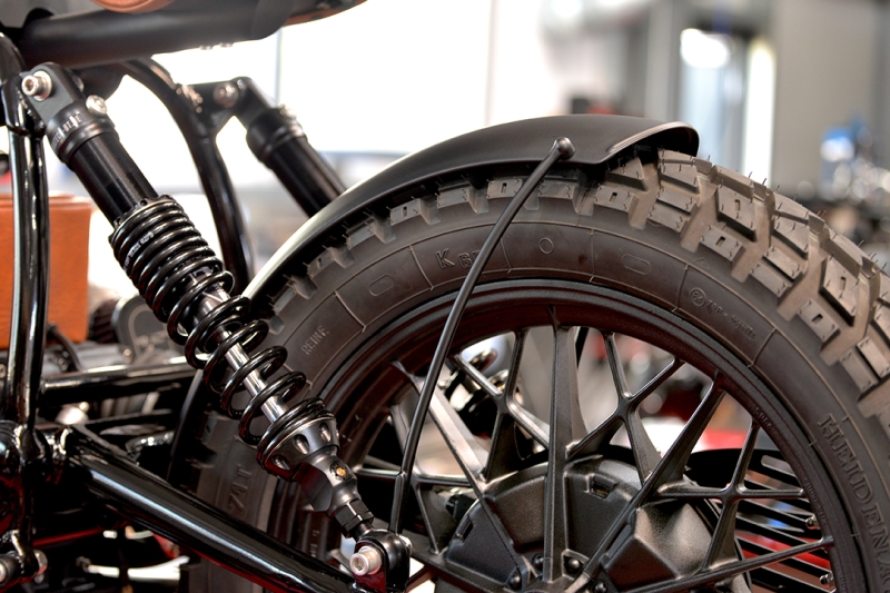 Bobber Rear Fender, Twin Shock